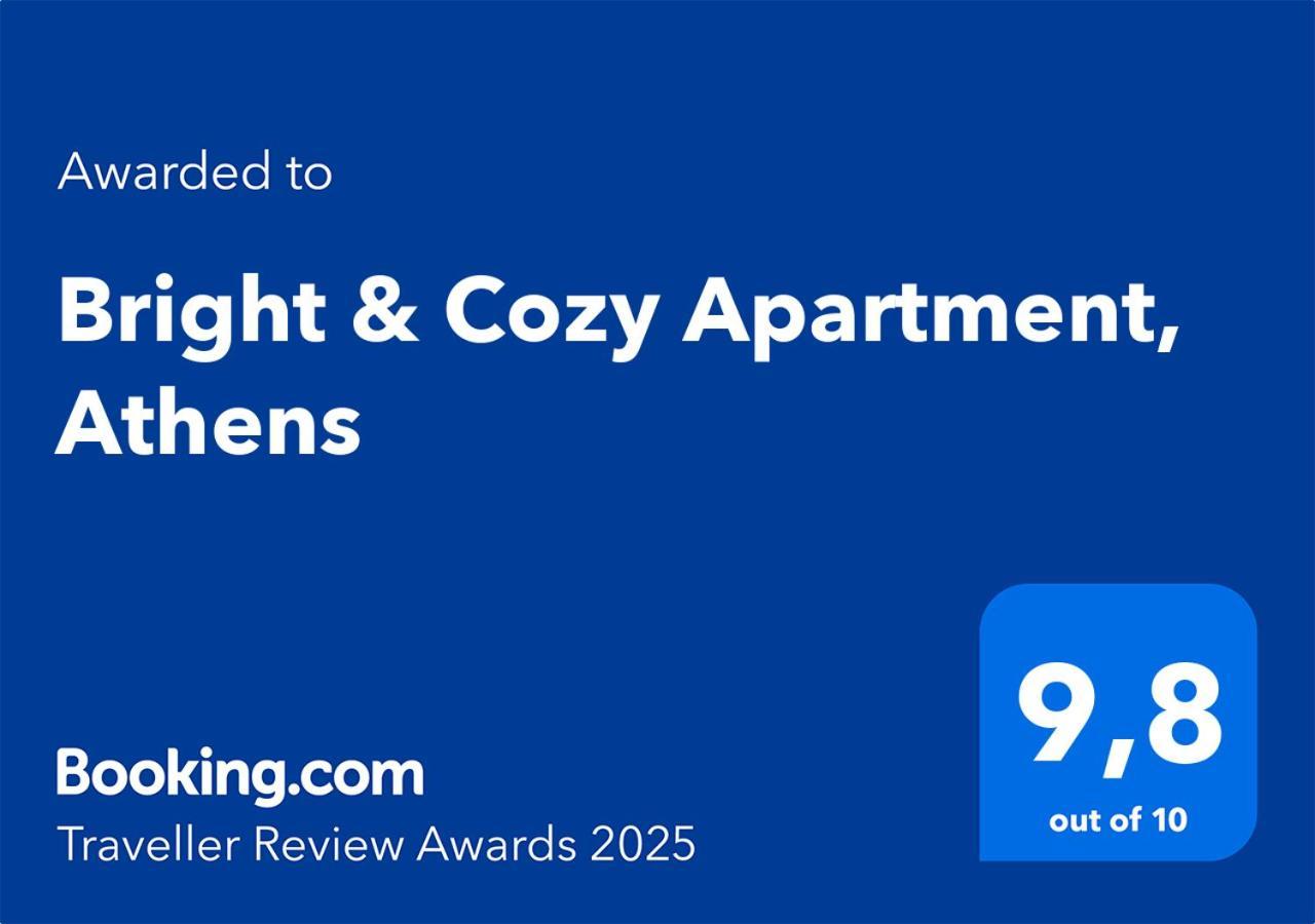 Bright & Cozy Apartment, Athens Ngoại thất bức ảnh